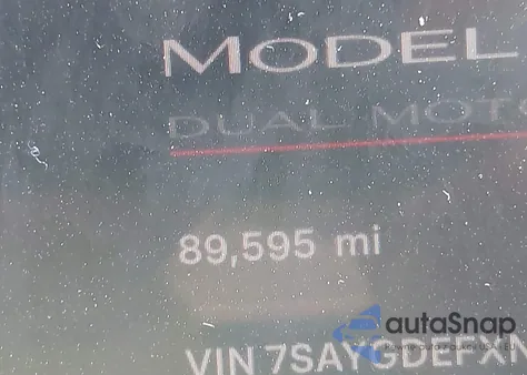 2022 Tesla Model Y Performance Dual Motor All-Wheel Drive z USA, uszkodzony, nr VIN 7SAYGDEFXNF506319